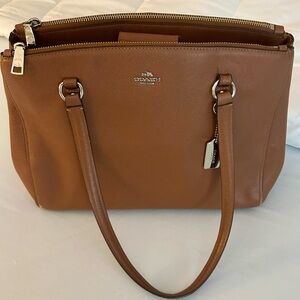 Coach Leather Tote